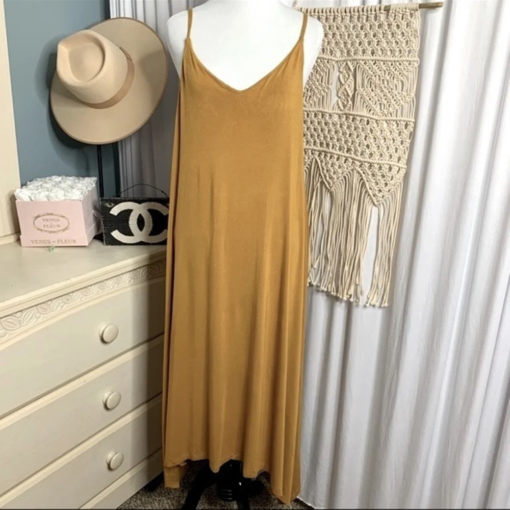 Mustard Yellow Dress